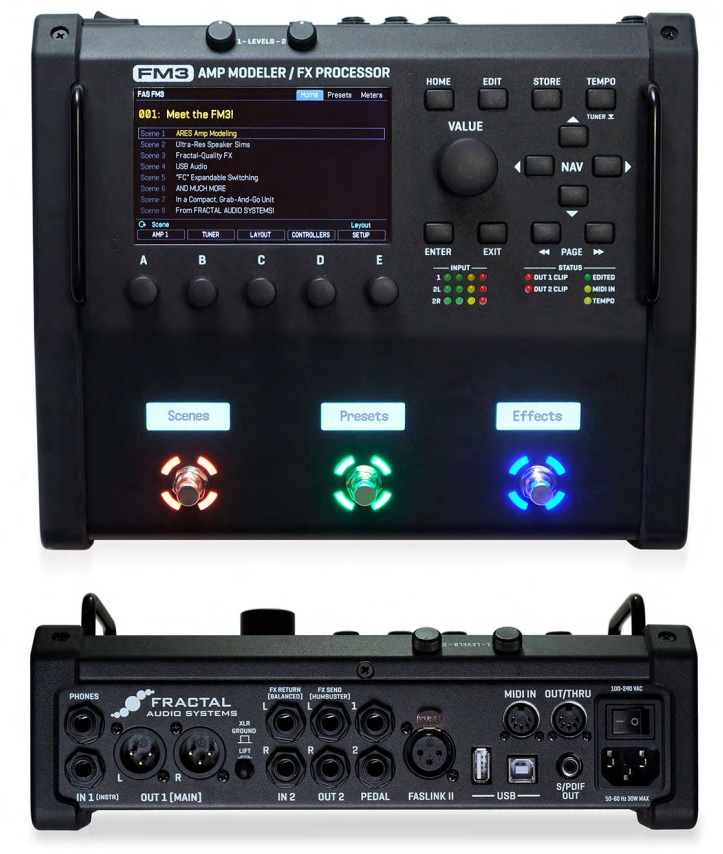 あのAxe-Fx IIIベースの小型版！「FRACTAL AUDIO SYSTEMS FM3