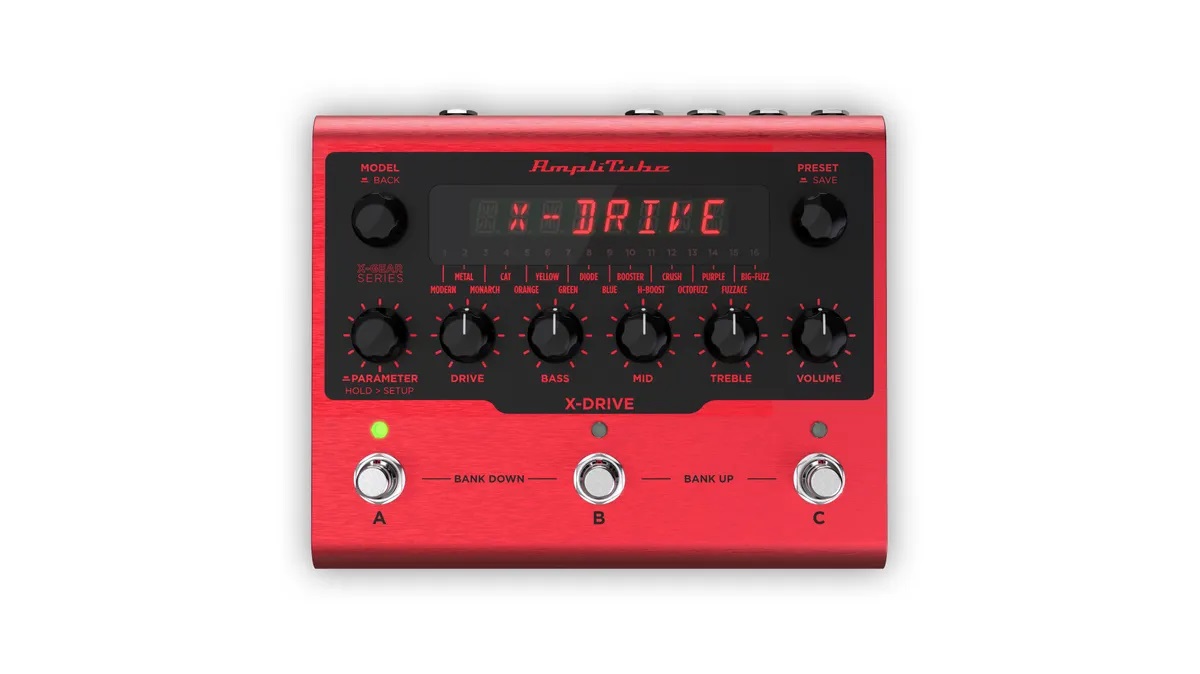 IK Multimedia、AmpliTube X GEARシリーズを発表！DSP動作のペダル