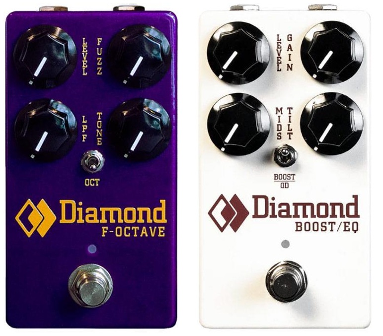 DIAMOND Guitar Pedals F-Octave」「BOOST/EQ」！オクターブ