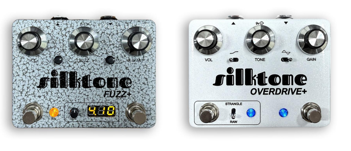 Silktone Overdrive+ Pearl White」「Fuzz + Anthrax」！シルクトーン