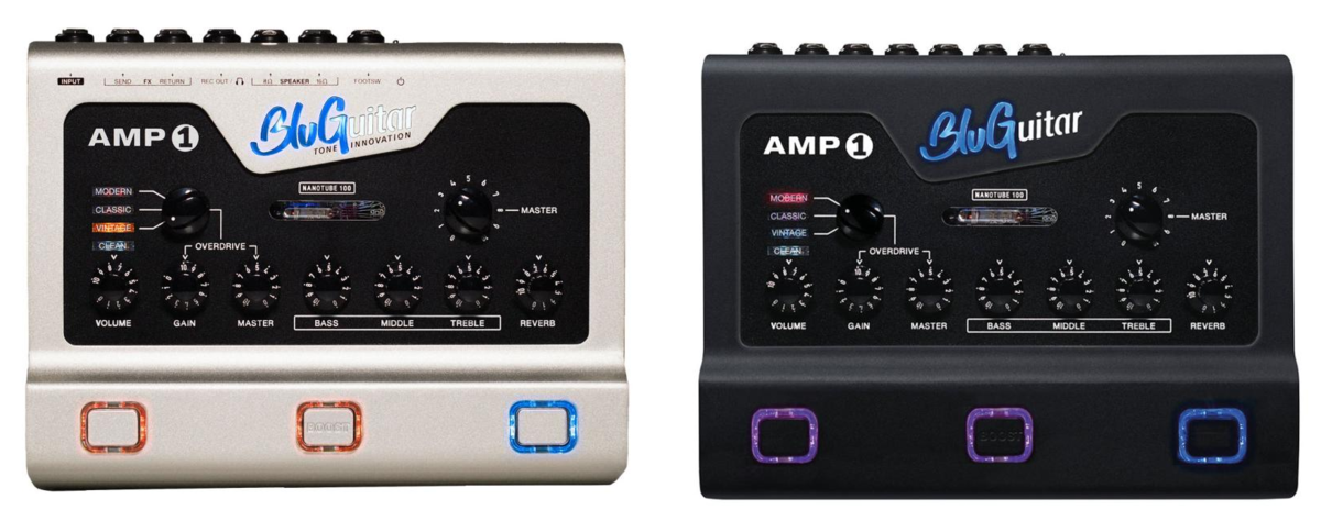 BluGuitar AMP1 Mercury Edition」「Iridium Edition」！AMP1の
