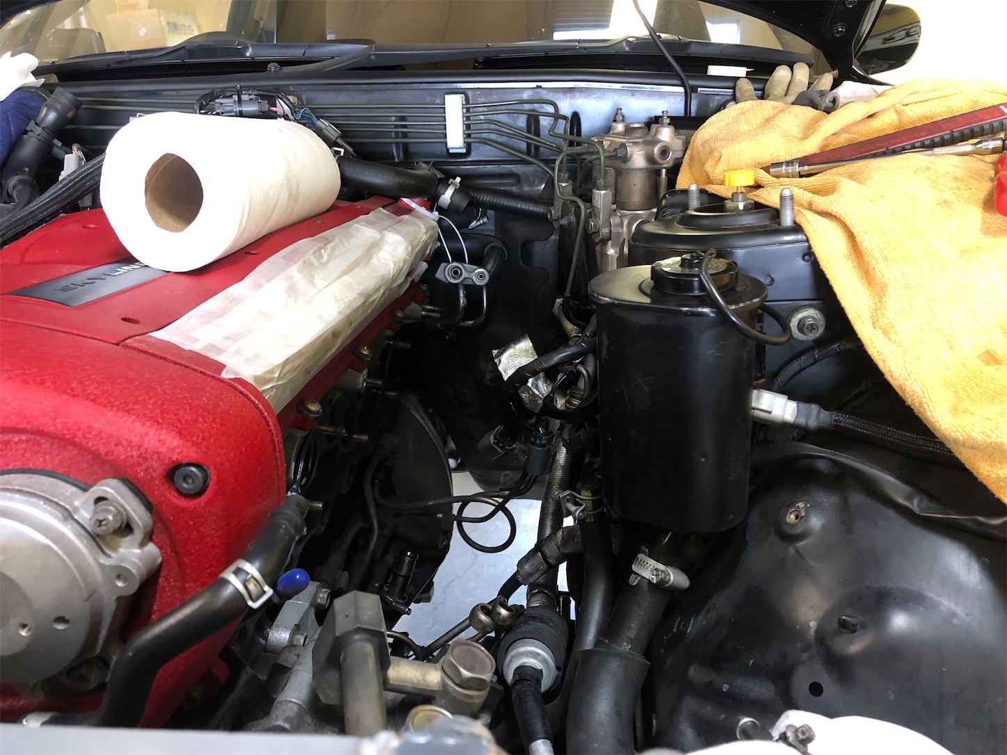 RB26 9000回転仕様へ。gt2860r-2 ターボ最大効率狙いに変更