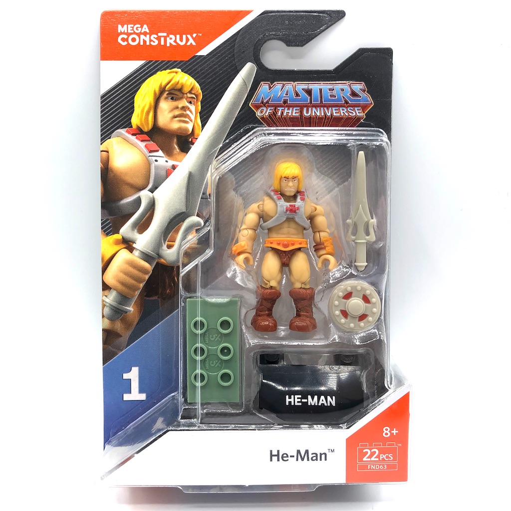 He Man By Mega Construx Heroes Wave1 ヒーマン メガ コンストラックス ヒーローズ トイ戦記