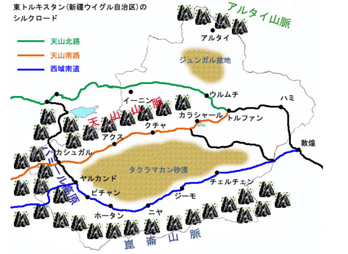2023 古稀のバックパッカー㉓ タクラマカン砂漠に沿ってホータンに 