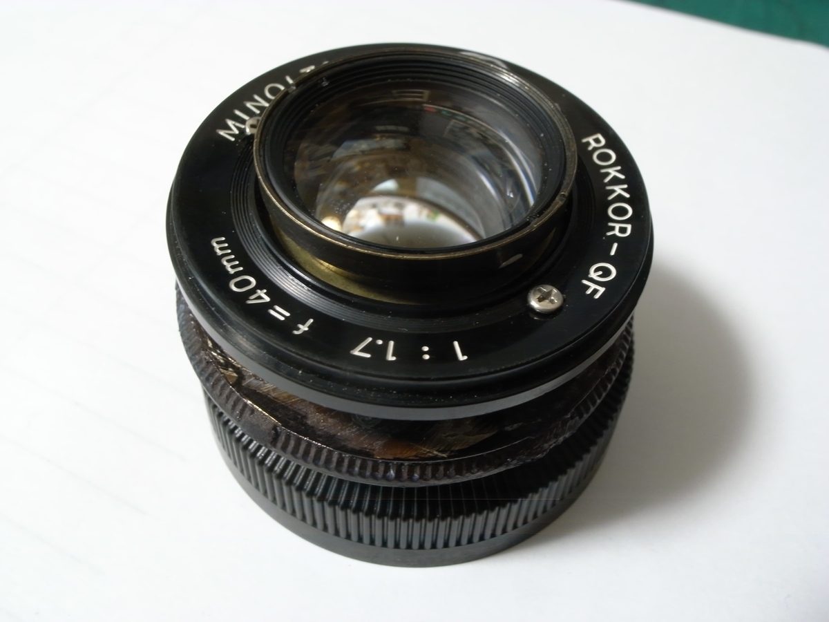 8-25 改造レンズシリーズ ROKKOR-QF 1:1.7/40mm - 遊感写楽 8-25 改造レンズシリーズ ROKKOR-QF 1:1.7/40mm - 遊感写楽