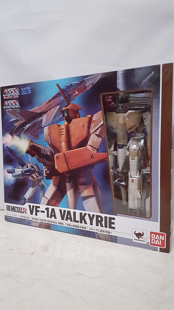 131 バンダイ HI-L R VF-1A バルキリー　標準量産型 発売直前「HI-METAL R VF-1A バルキリー（標準量産機