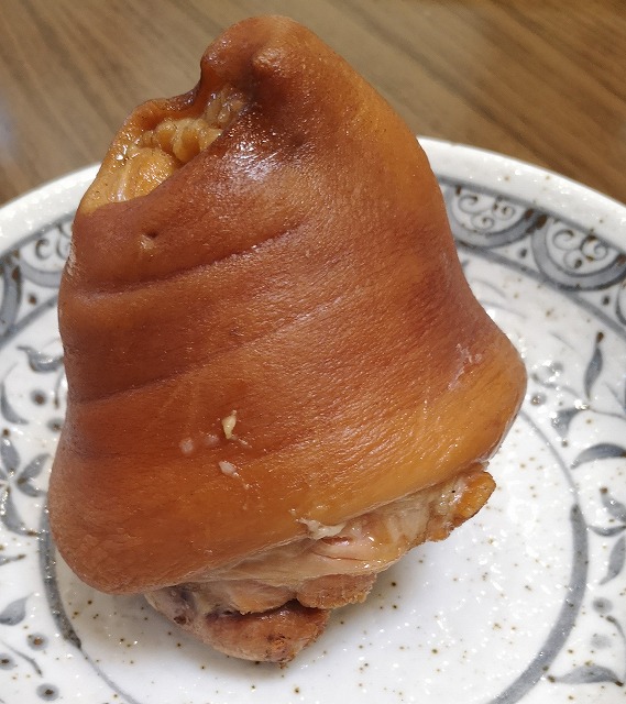 豚の鼻 バクの鼻 謎肉塊の正体がわからない W 中国開封市 夫が飲み会の日の１人夕食にて ぱきらの中国 河南省開封 生活