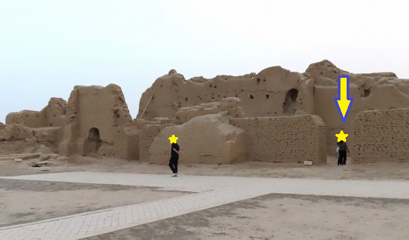 シルクロード トルファン遺跡 仏像坐像 ですが c18M 2411 シルク