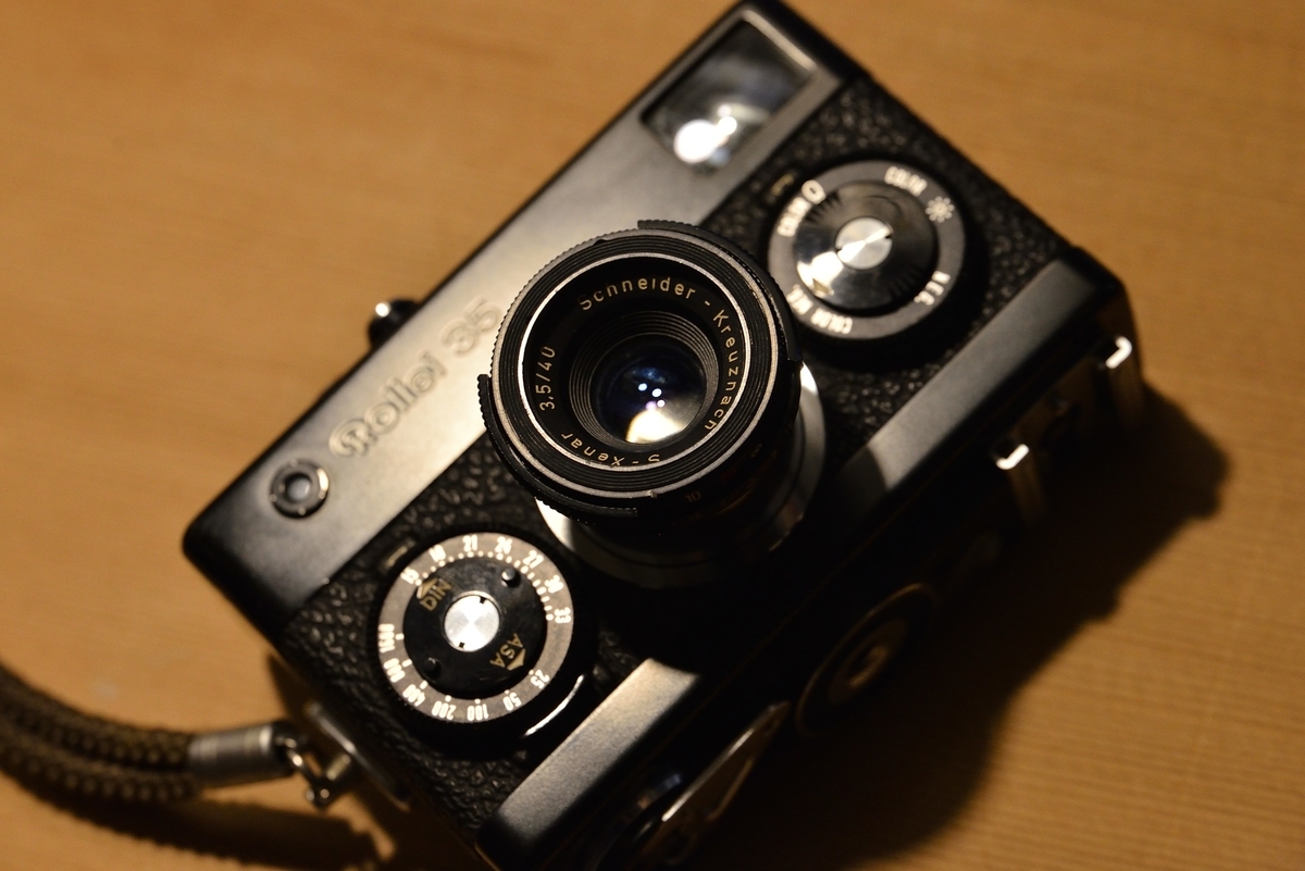 Rollei 35 Xenarのシャッタースピード測定 - 技術の家庭菜園