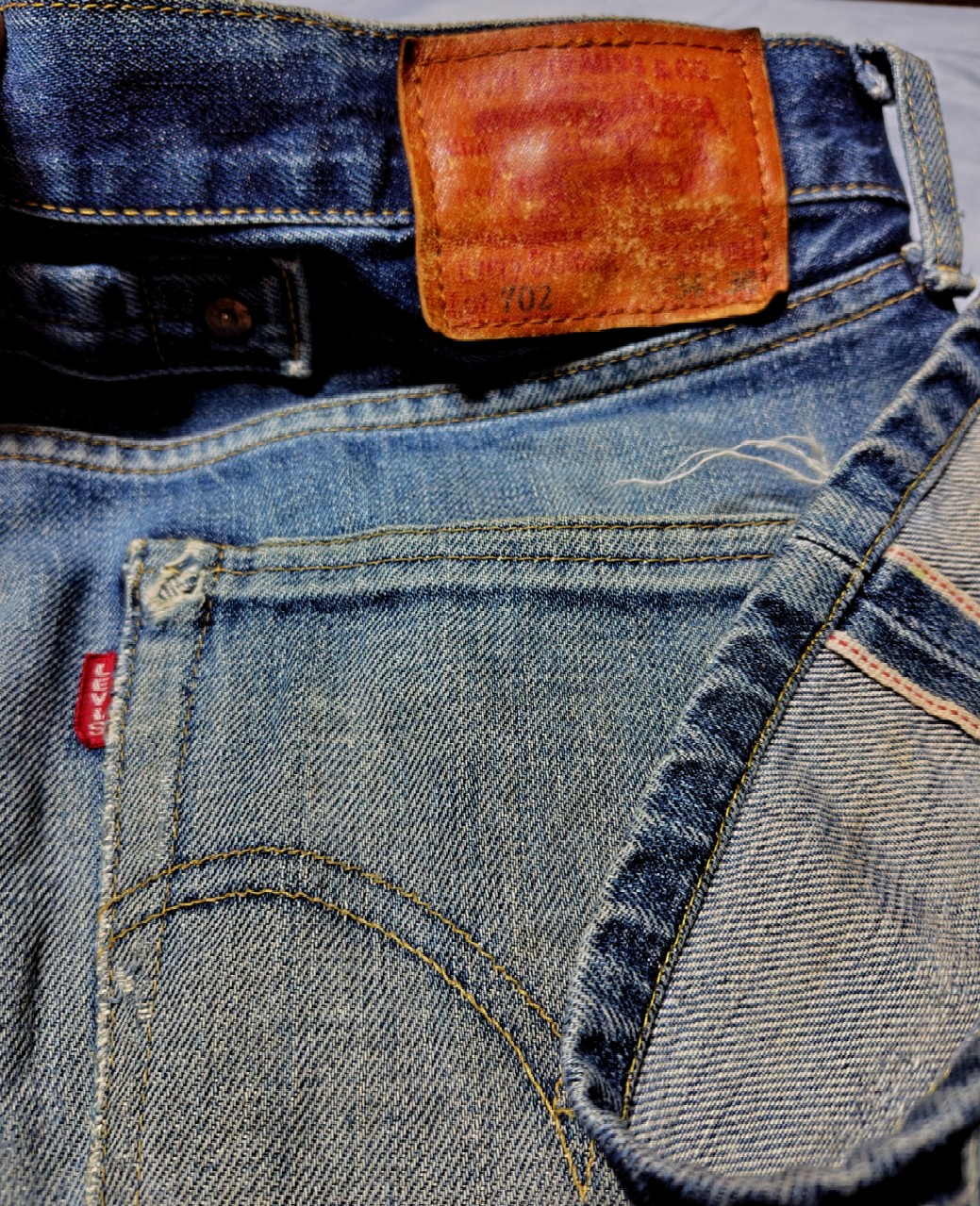 LEVI'S 702 XX レプリカ のご紹介。 - 寅治郎トライのラジオブログ