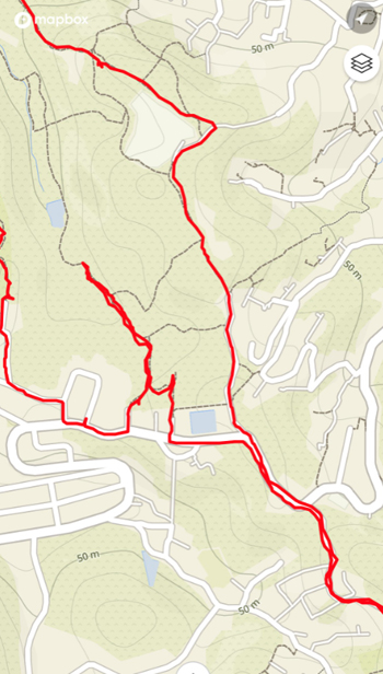 SUUNTO 5のGPS精度