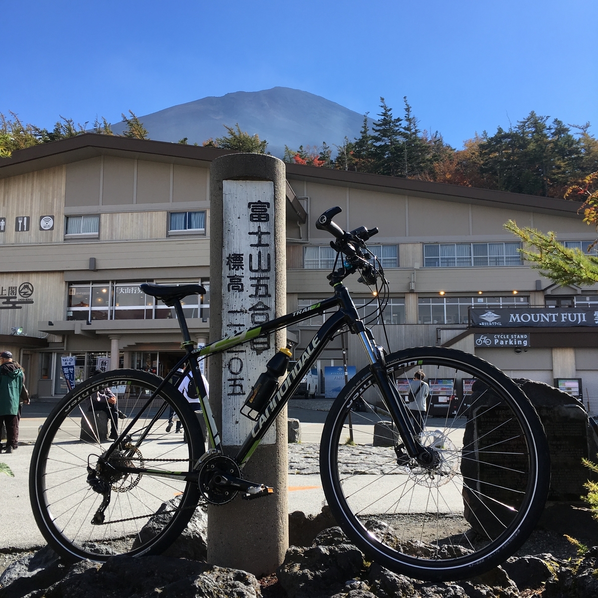 三国峠 富士スバルライン五合目まで標高差2000mを駆け上る 181018 銀輪行路