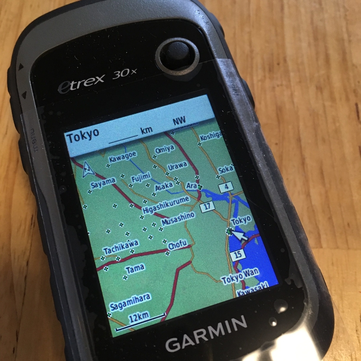 Garmin eTrex 30x 海外版（eTrex30xを英語版のまま使い倒そう