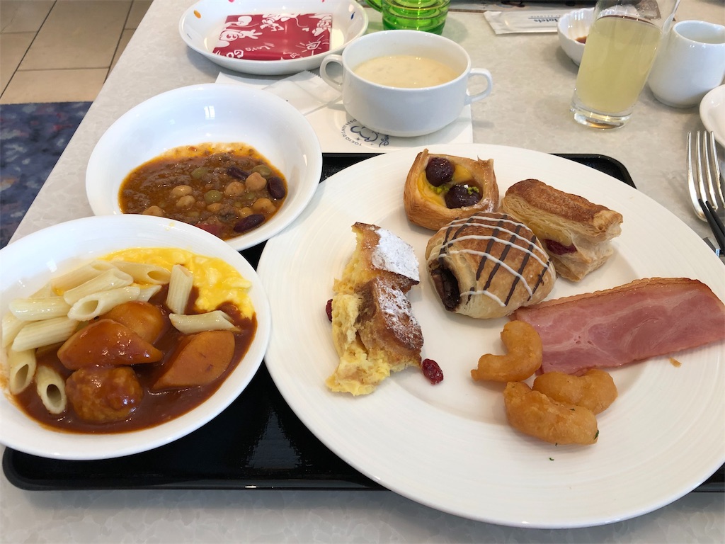 Disneysea 10回目 オチェーアノで朝食 Disney日記