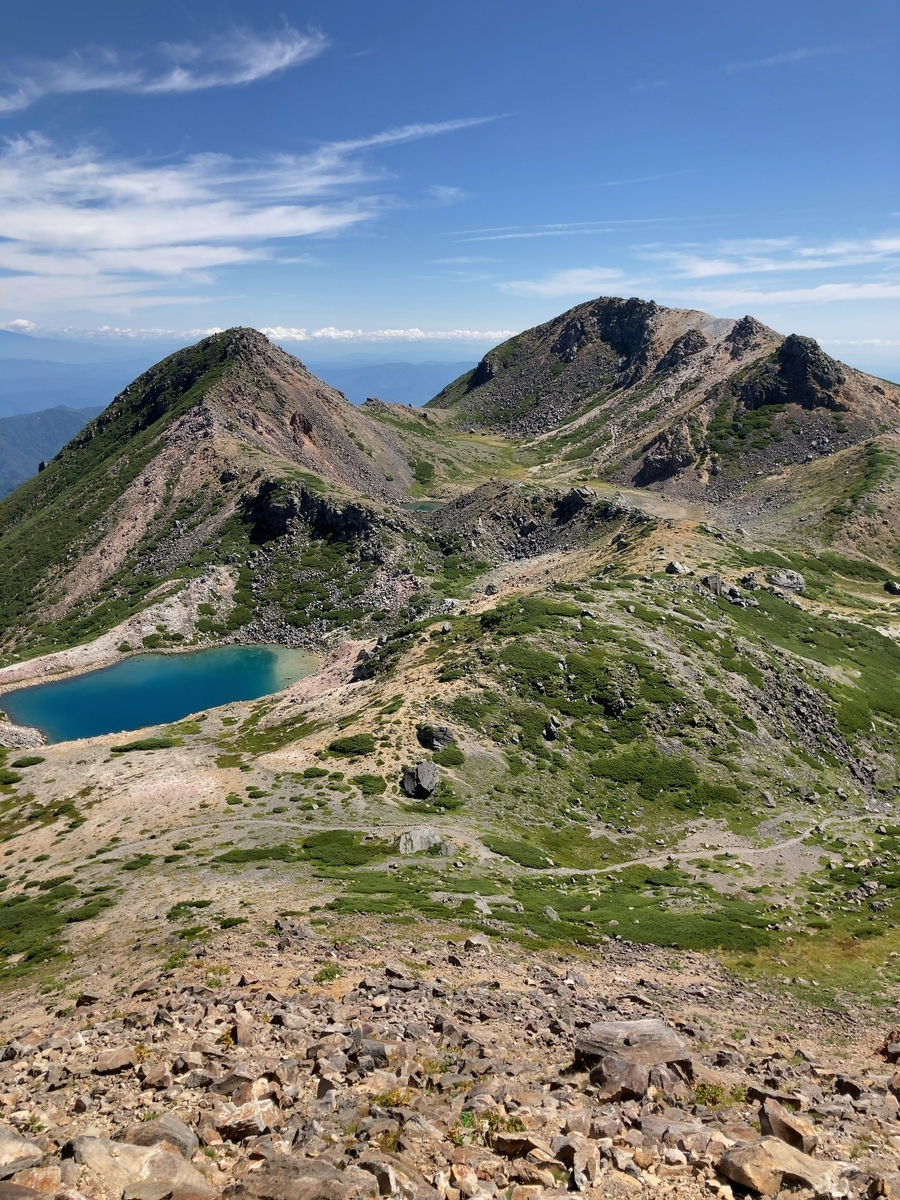 南竜テント泊で往く白山登山 - 思念の滝壺