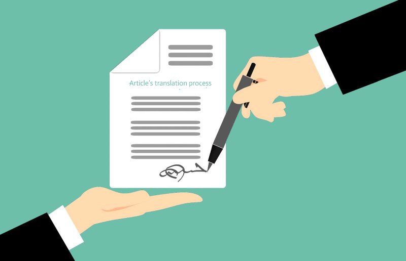 Article’s translation process