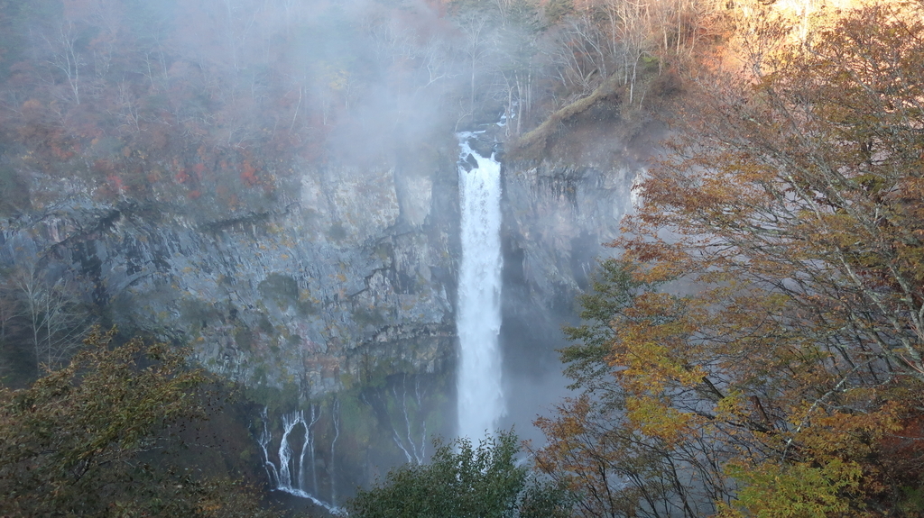 華厳の滝 紅葉