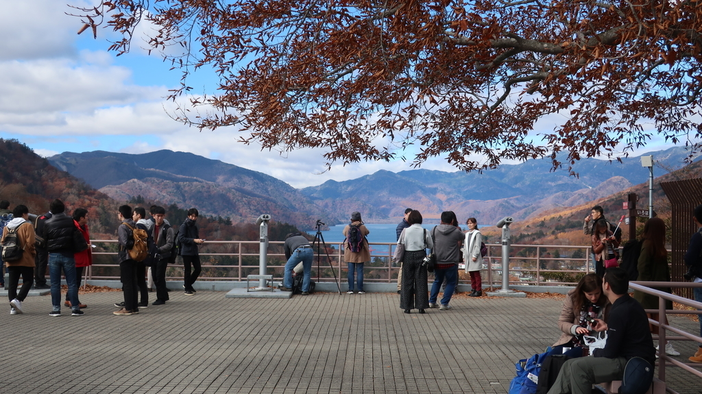 明智平展望台