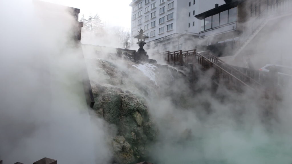 草津温泉 湯畑