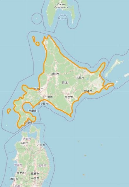 日本の『都道府県の面積』上位5県＆下位5県はどこ？上位は東日本、下位