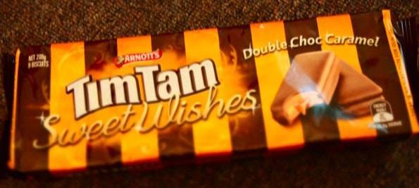 TimTam double choco caramel(ティムタムダブルチョコキャラメル)