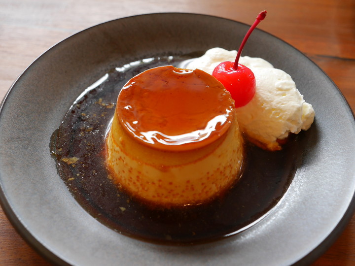 横浜・山手 Little Village Cafe(リトルビレッジカフェ) カスタードプリン
