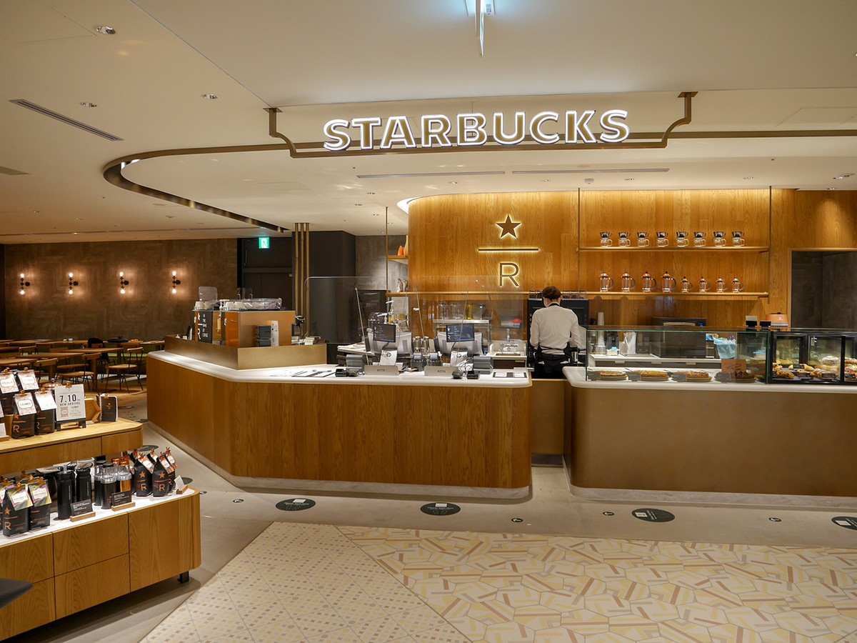 スターバックス コーヒー ニュウマン横浜店 カウンター