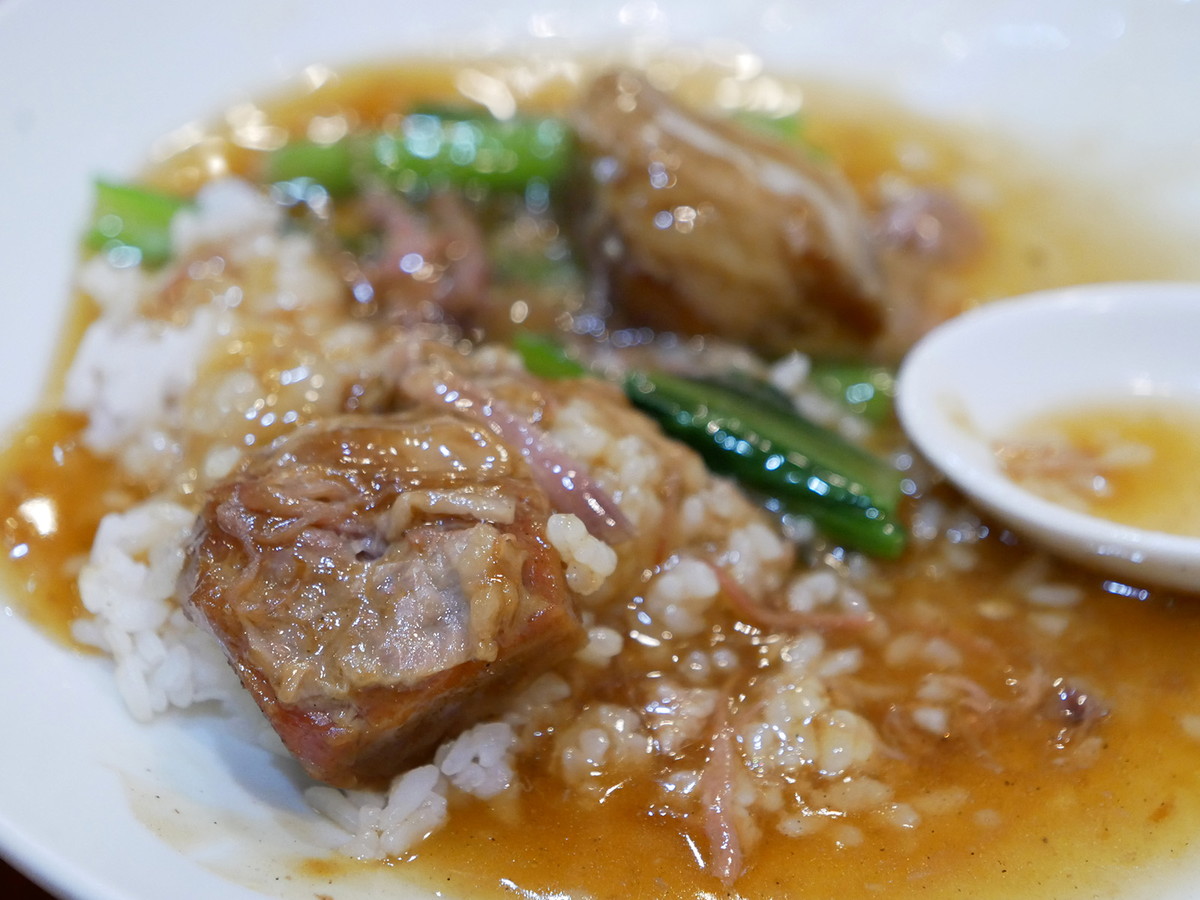 牛バラ肉ご飯の追いあん