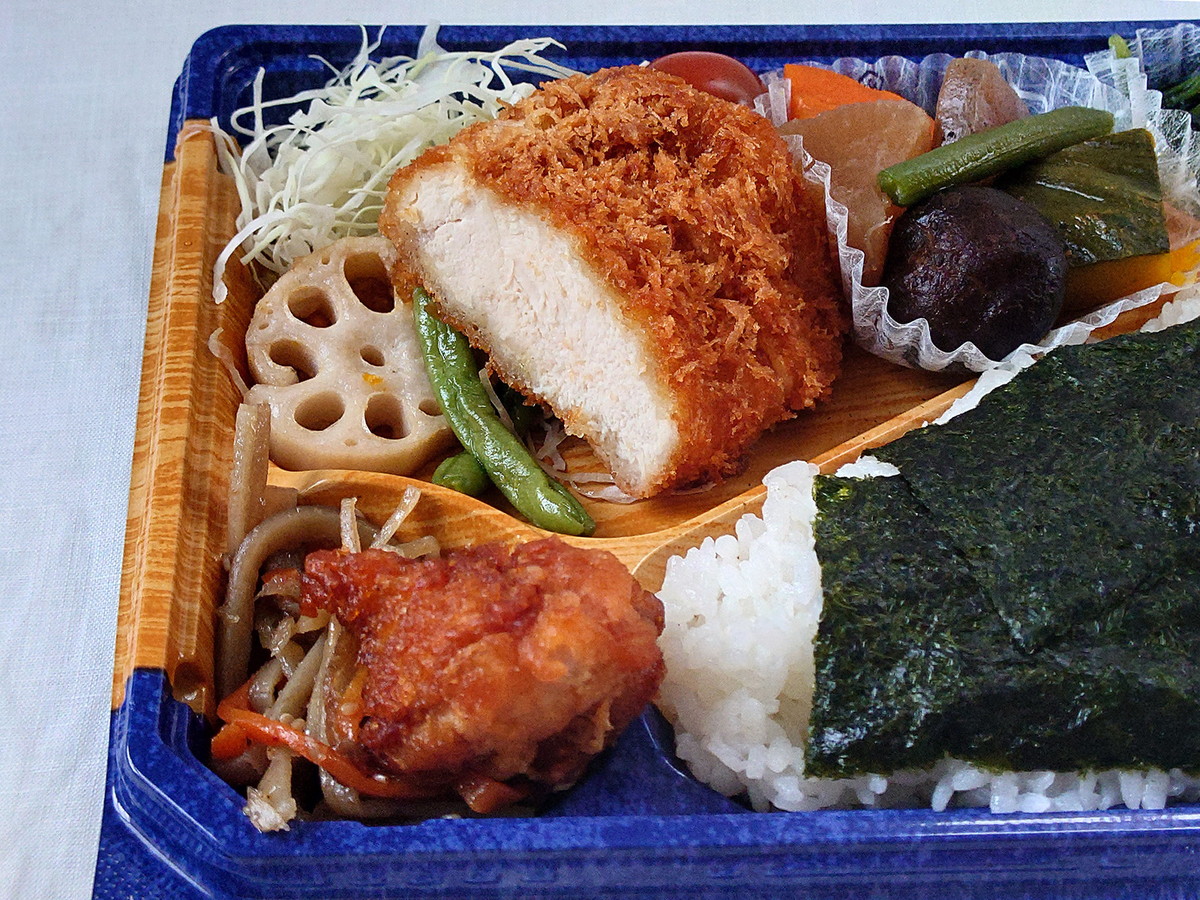 ハマの元気ごはん弁当 揚げ物