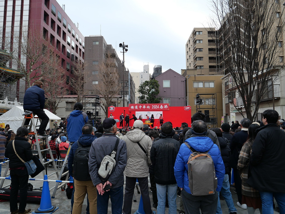 山下町公園がたいへんなにぎわいに