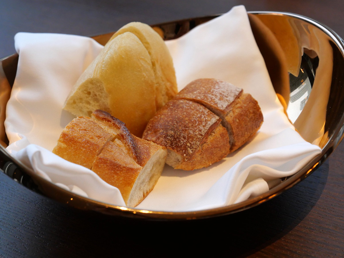 3種類のパンも美味