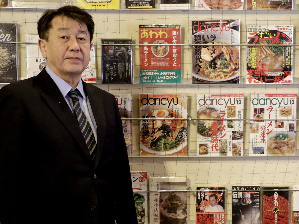 新横浜ラーメン博物館 館長の岩岡洋志さん（提供画像）