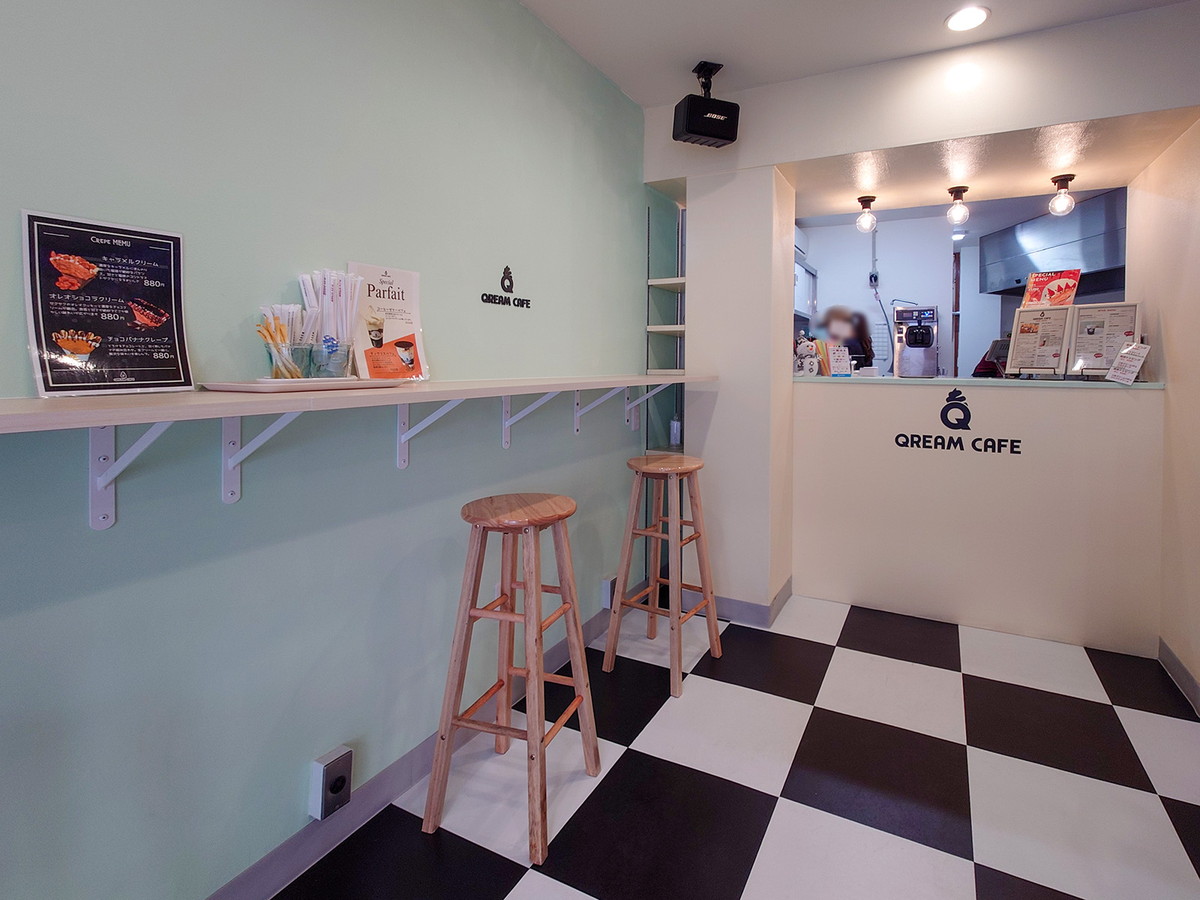 「QREAM CAFE 横浜中華街店」内観