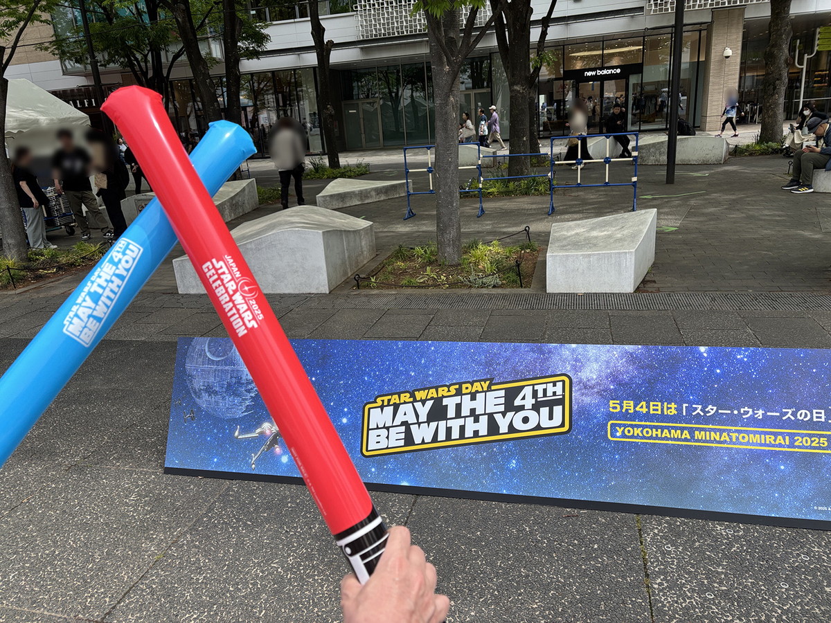 5月4日「スター・ウォーズの日」に合わせてみなとみらいでイベントが開催