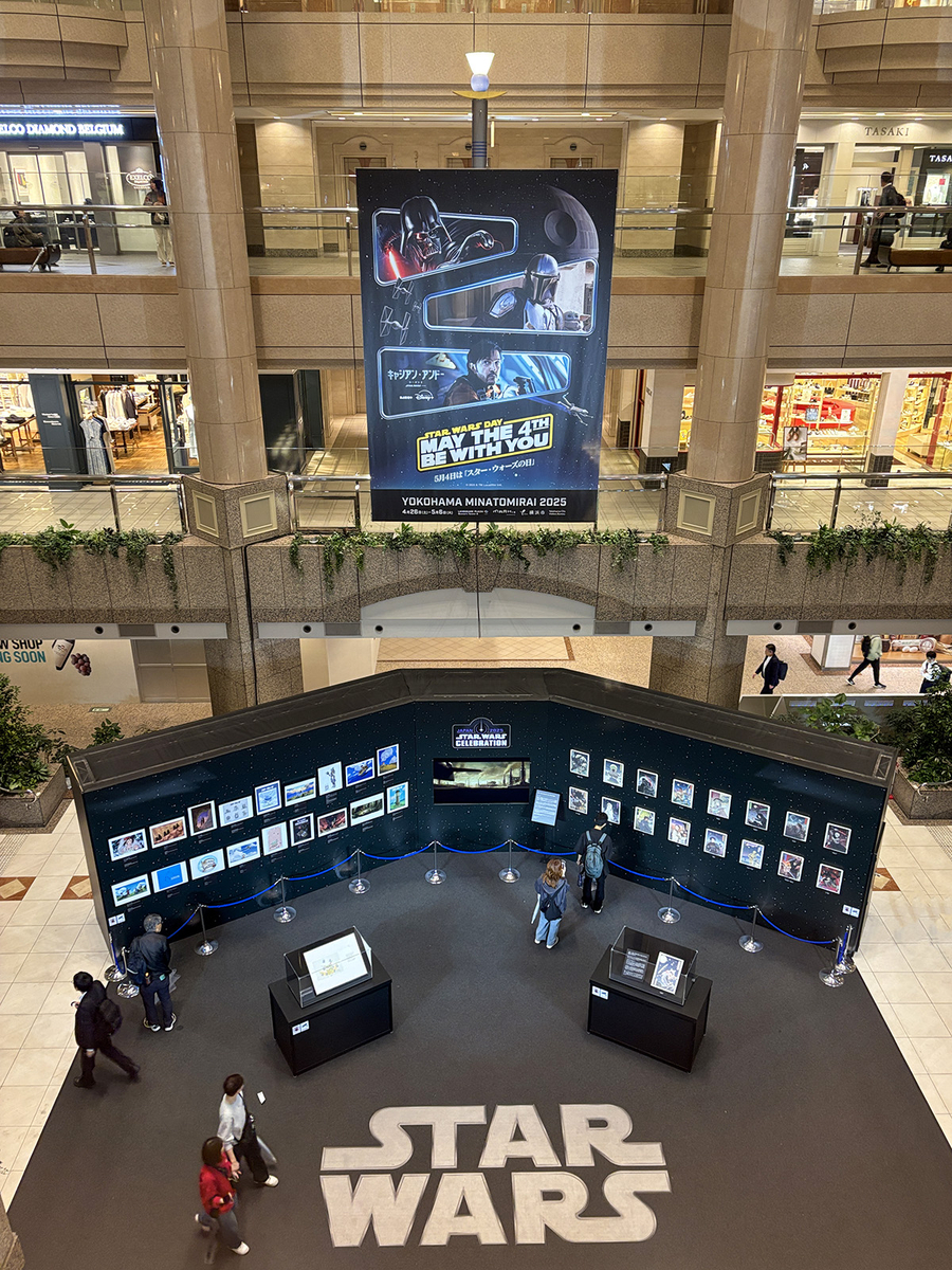 ランドマークプラザでは展示やポップアップストアがオープン
