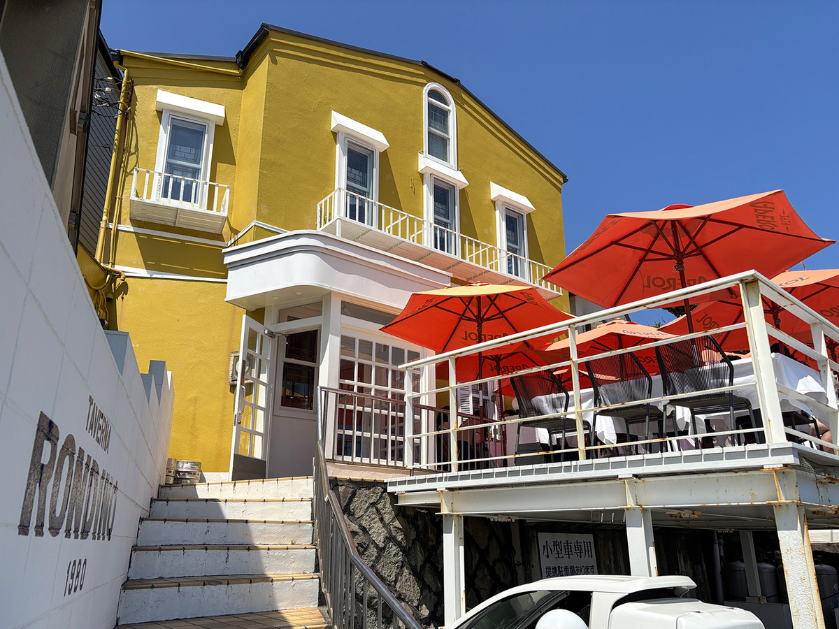 134号沿いにある老舗イタリアン「TAVERNA RONDINO」