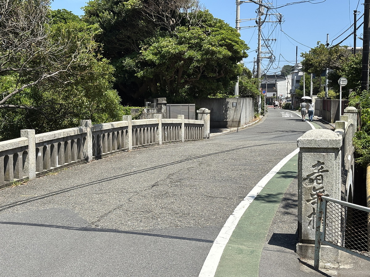 津田梅子の別荘は音無川の近くにあったのだそう