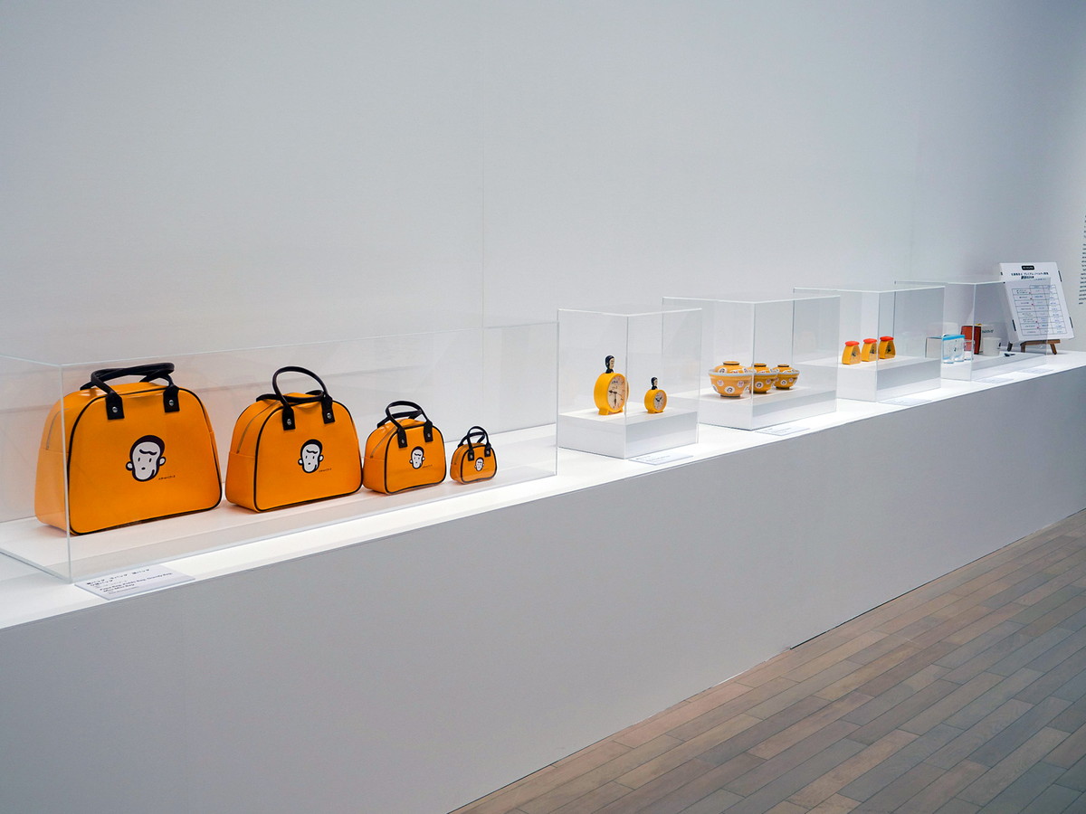 展示風景より。NEC「バザールでござーる」ほかプレミアム・ノベルティ展示