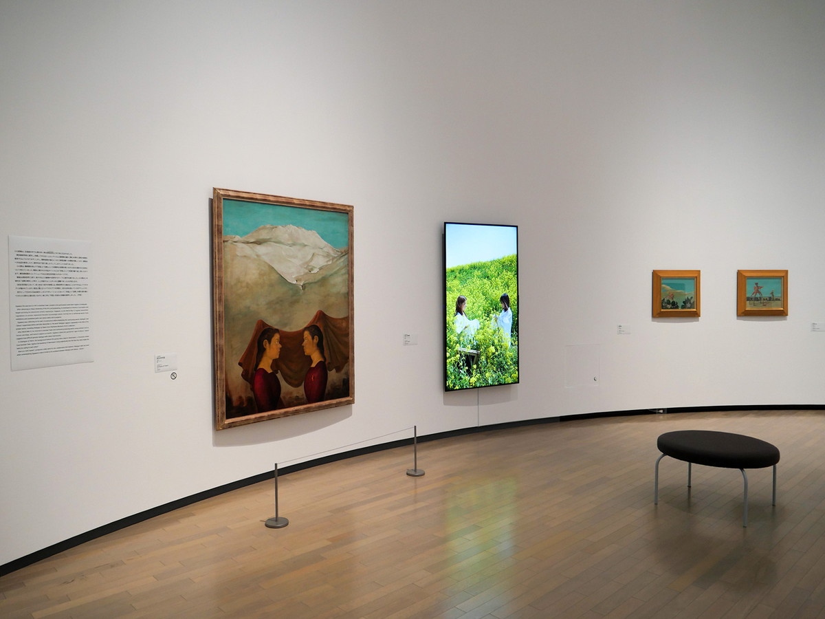 アーティストとひらく「戸田沙也加展　沈黙と花」（ギャラリー5）展示風景