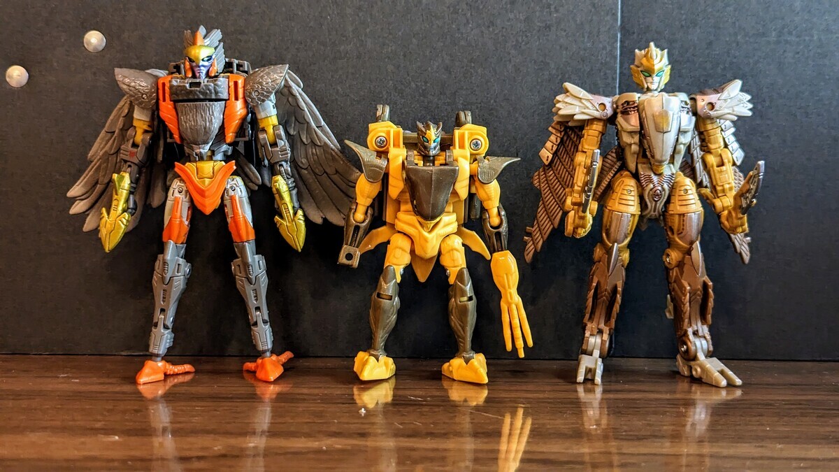 トランスフォーマー ビーストウォーズ C-10 エアラザー (1998) - 変圧