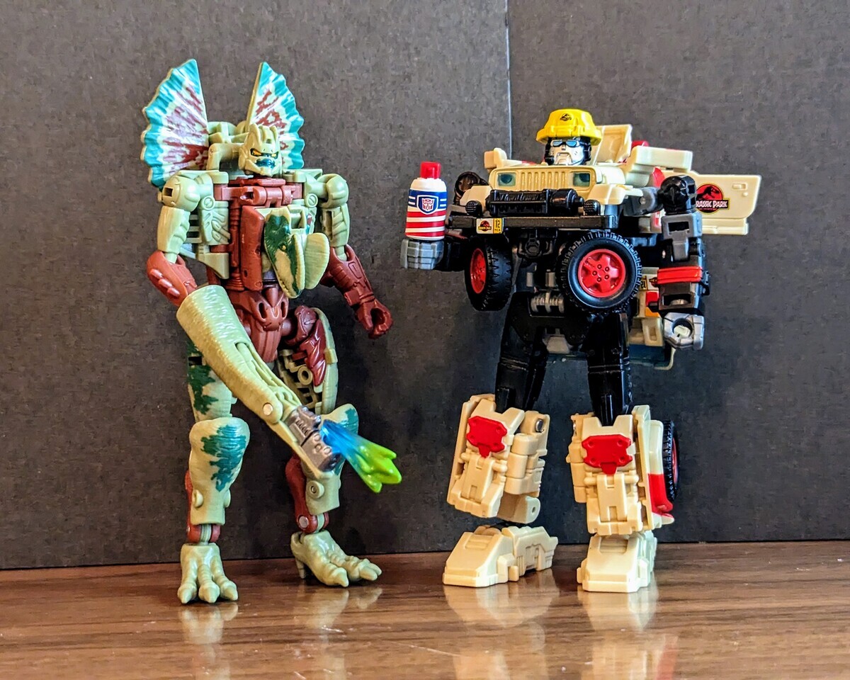 Transformers Collaborative Jurassic Park x Transformers