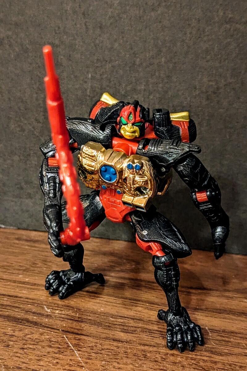 Transformsers: Beast Wars Transmetals 2 Optimus Minor (1999