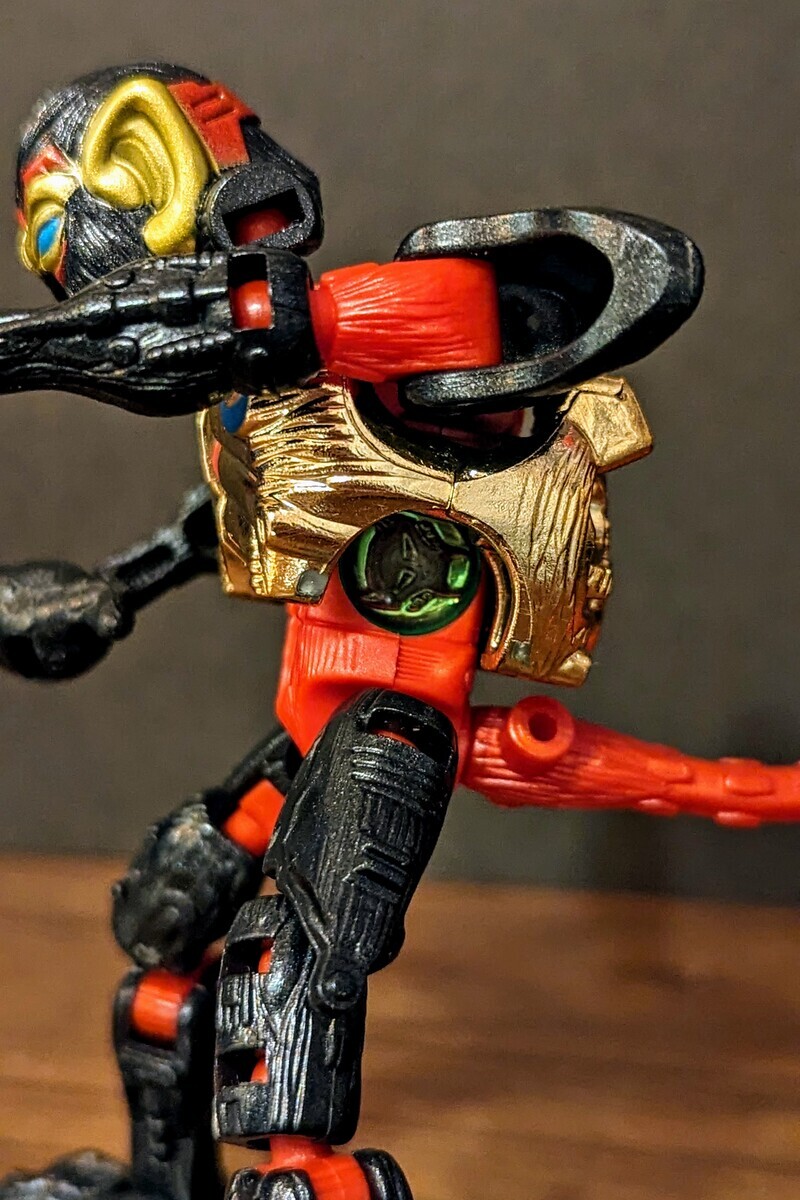 Transformsers: Beast Wars Transmetals 2 Optimus Minor (1999