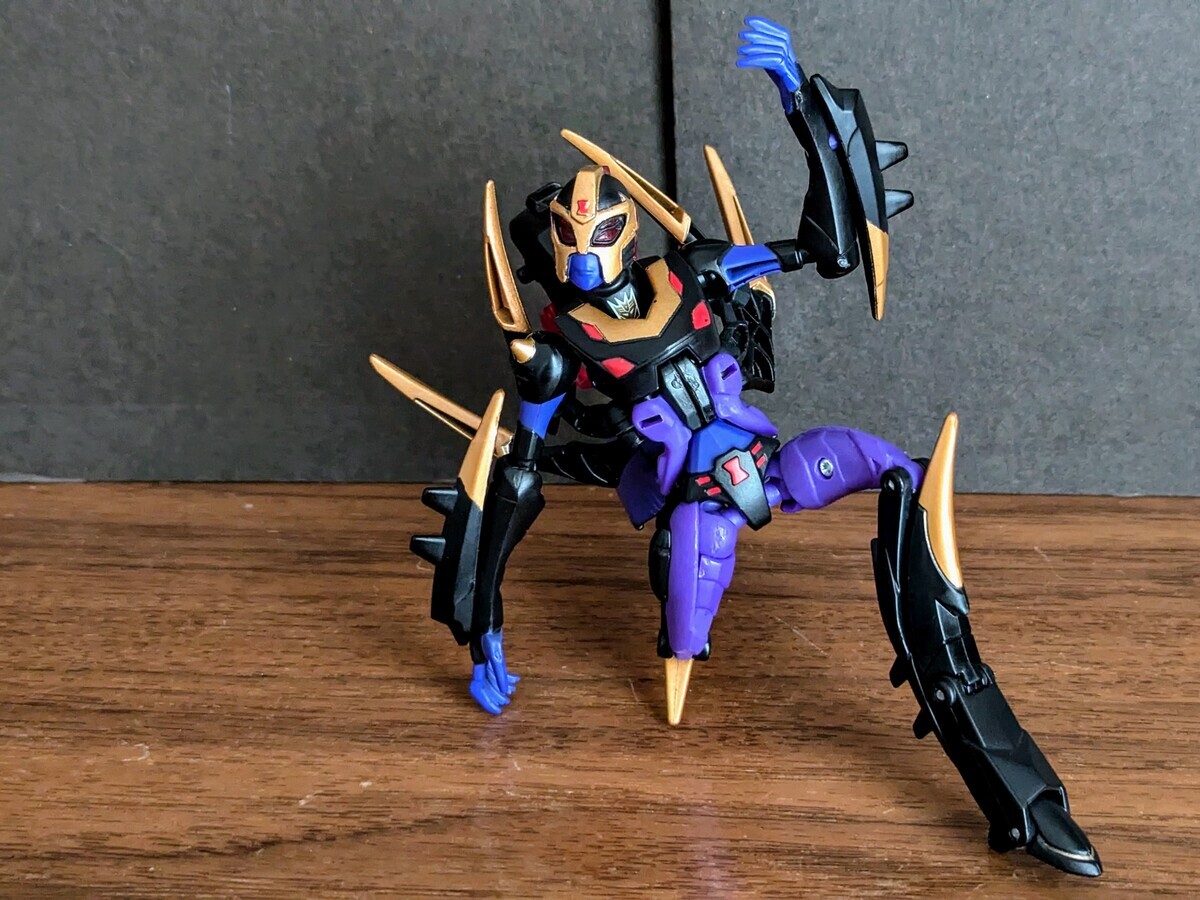 Transformers Animated Deluxe Class Blackarachnia (2008