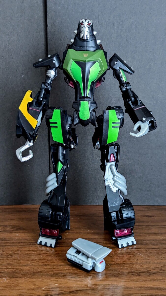 ブルーティカス　アドオン付属　ジャンク バトルトラップ トランスフォーマー [UW-07ブルーティカス]+