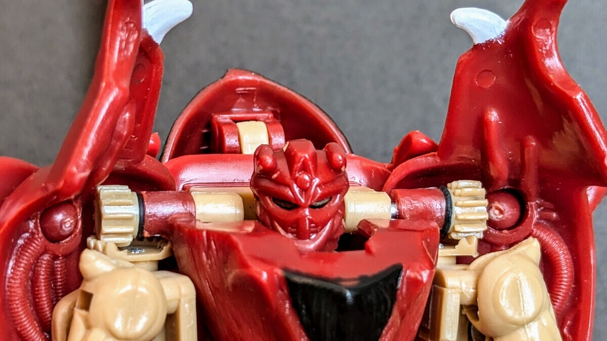 赤色車 レーザービースト ビーストフォーマー トランスフォーマー 赤色