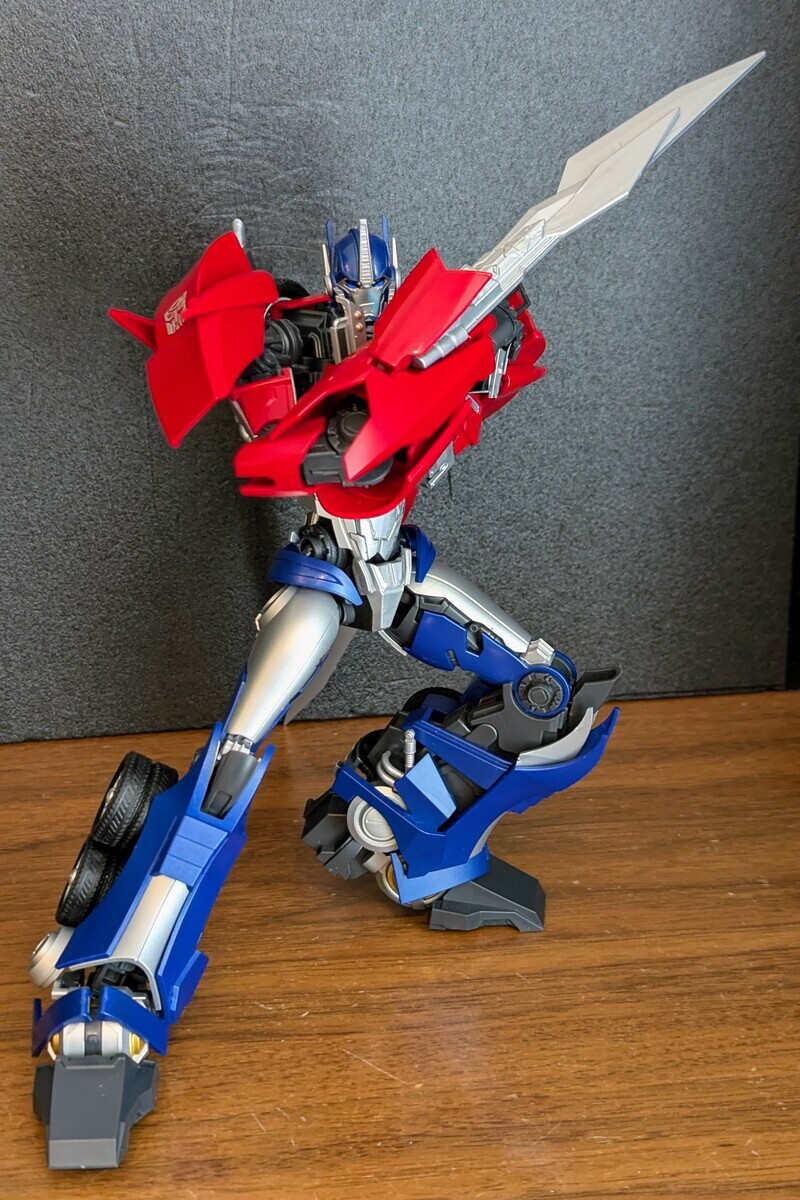 完成！ Blokees Transformers Action Edition 06 Optimus Prime