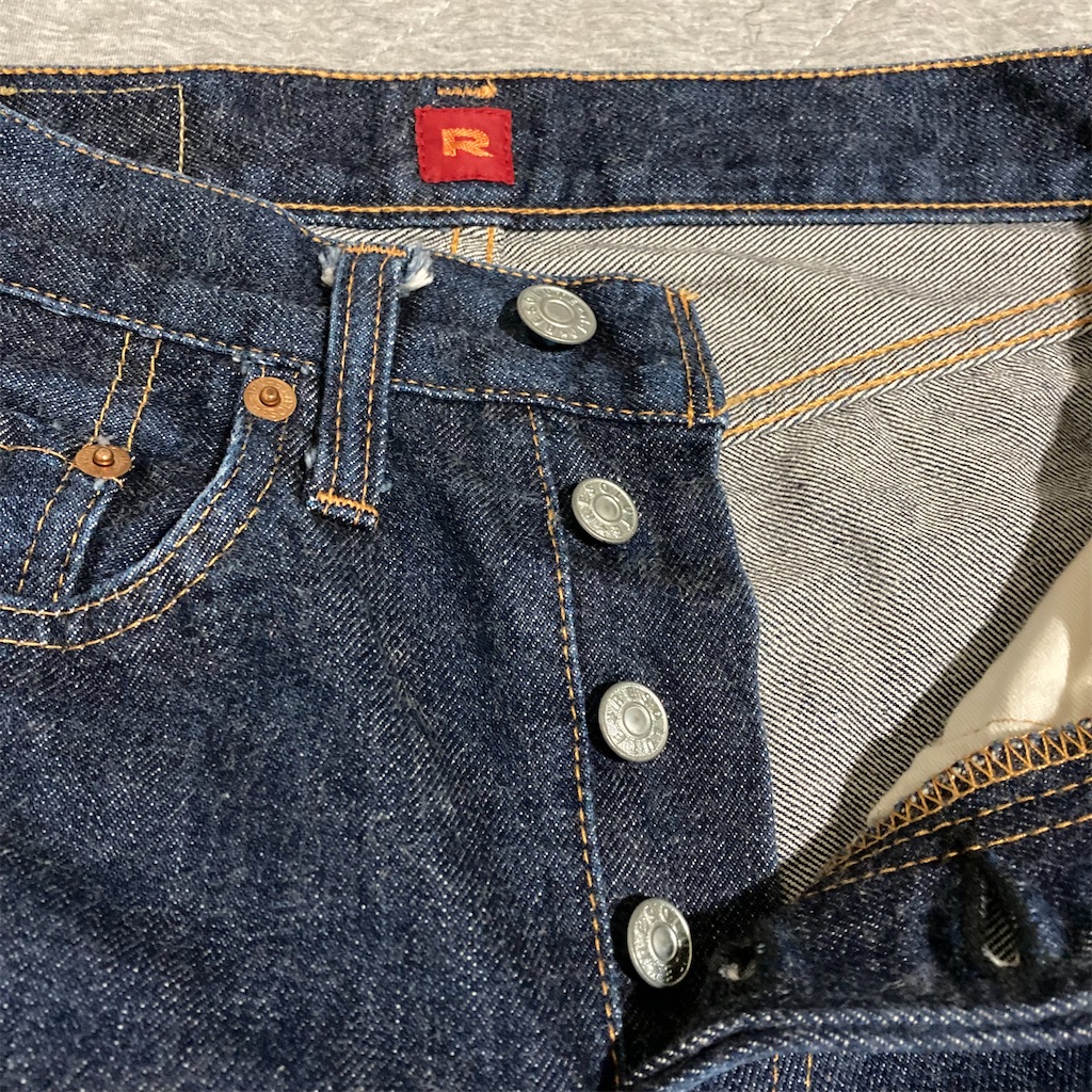 ジーンズ】RESOLUTE（リゾルト）の710をユーズドで購入しました
