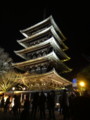 [京都][東山][花灯路][夜][夜景][DSC-TX300V]