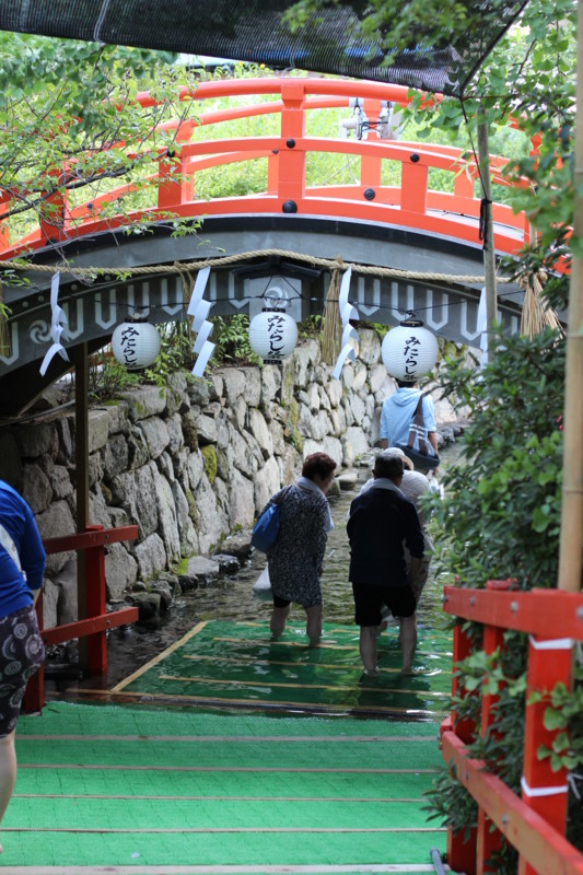 [Kyoto][Japan][京都市][京都][下鴨神社][みたらい祭][御手洗祭][足つけ神事]